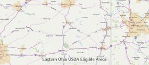 Eastern Ohio USDA Eligible Areas